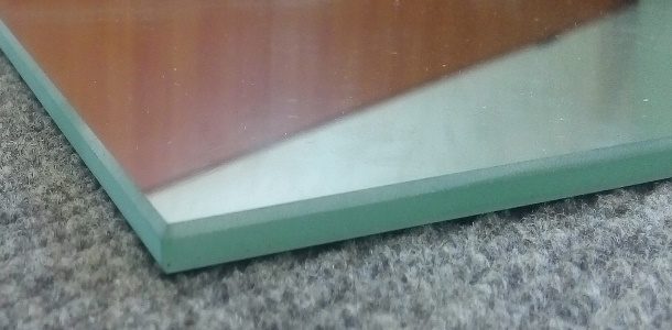 шлифовка кромки зеркала