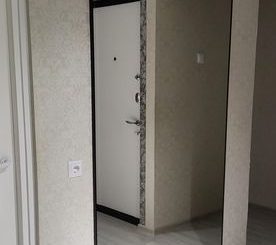 зеркало в чёрной раме 2100 х1000 на стену в полный рост