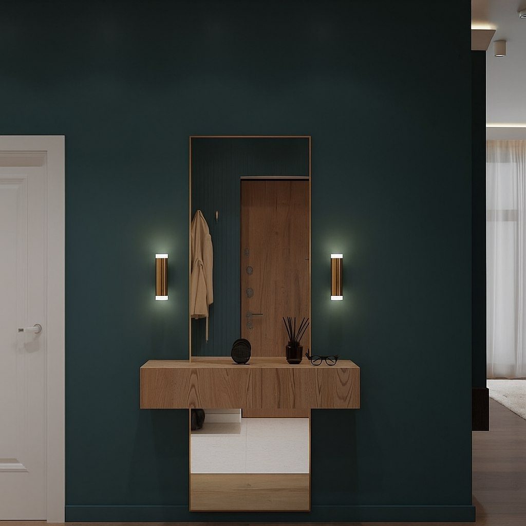 2 зекркала для консоли в раме 2 зеркала для консоли