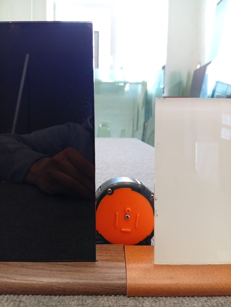 стекло непрозрачное лакобель белый и чёрный