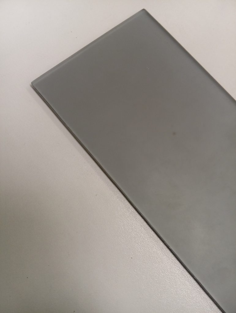 стекло матовое сатин серый графит